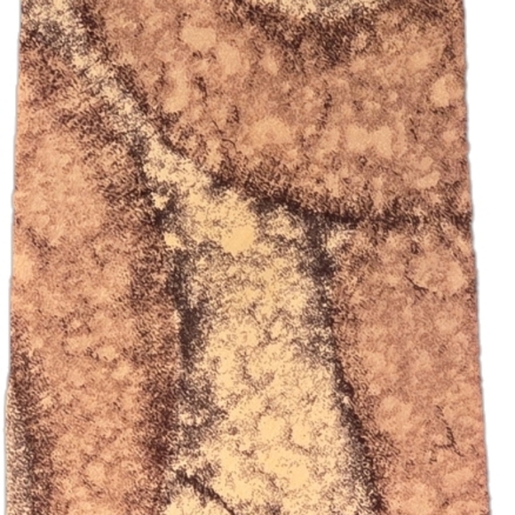 Vintage Halston III Necktie 100% silk Textured, Marbled Pattern Abstract Art - Picture 7 of 8